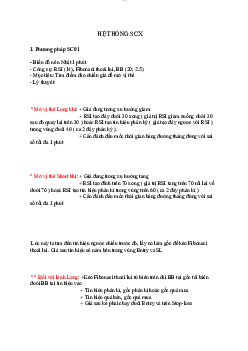 Hệ thống SCX | Lý thuyết môn Kinh tế vi mô | Đại học Thương Mại