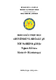 Chuyên đề khoá luận tốt nghiệp - Nguyên Lý kế toán | Trường Đại học Quy Nhơn