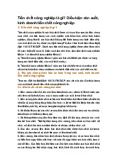 Tiền chất công nghiệp là gì? Điều kiện sản xuất, kinh doanh tiền chất công nghiệp