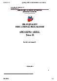 Speaking Term II - Tiếng Anh ngoại giao | Học viện Ngoại giao Việt Nam