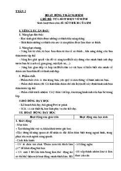 Chủ đề: Tự giới thiệu về mình - Tuần 2 | Hoạt động trải nghiệm 3 | Kết nối tri thức