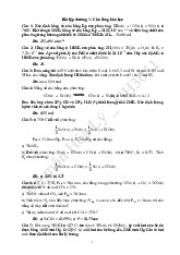 Bài tập chương 1: Cân bằng hóa học | Bài tập môn Hóa lý | Đại học Bách khoa hà nội