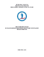 Báo cáo Trải nghiệm marketing du lịch Tết Nguyên Đán tại miền Tây môn Marketing căn bản | Đại học Đồng Tháp
