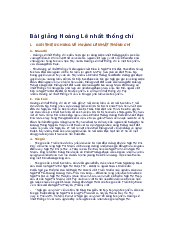 Tìm hiểu về Bài giảng Hoàng Lê nhất thống chí  - Văn học Việt Nam | Đại học Sư Phạm Hà Nội