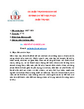 Đề cương môn Quản trị học - trường đại học kinh tế- tài chính thành phố Hồ chí minh