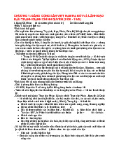 Lý thuyết ôn LSĐ/ Trường đại học Nguyễn Tất Thành