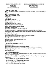 Đề cương học kỳ 2 Toán 11 năm 2024 – 2025 trường THPT Sơn Động 3 – Bắc Giang