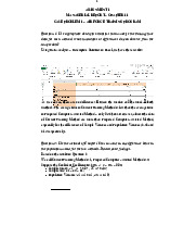 Lý thuyết và công thức tiếng anh môn Xác suất thống kê| Trường Đại học Ngoại Thương