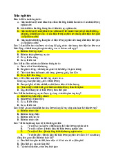 Tài liệu giữa kì Môn Nguyên lý thống kê | Đại học Kinh tế và Quản trị kinh doanh, Đại học Thái Nguyên