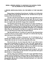 Bài tập thảo luận Nhóm 4: Phương hướng & Giải pháp cải cách VKS Việt Nam | Pháp Luật Đại Cương | Trường Đại học Hà Nội