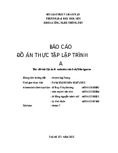 Quản lí website câu hỏi/Minigame | Đồ Án Thực Tập Lập Trình A