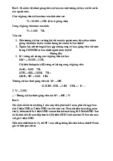 Bài tập môn Kinh tế vi mô 1 | Học viện Tài chính