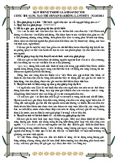 Báo cáo bản thuyết minh giải pháp dự thi cuộc thi sáng tạo trẻ huyện ĐakNong lần thứ 1 - 2023 | Mĩ Thuật 6