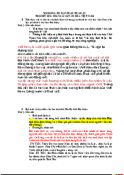 Ôn tập tự luận thi hết học phần môn Cơ Sở Văn Hóa Việt Nam | Đại Học Hà Nội