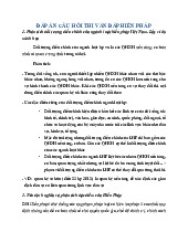 Đáp án câu hỏi thi vấn đáp Môn Luật Hiến Pháp | Trường Đại học Luật Hà Nội