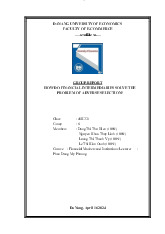 HOW DO FINANCIAL INTERMEDIARIES SOLVE THE PROBLEM OF ADVERSE SELECTION