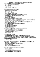 Trắc nghiệm Tài Chính Doanh Nghiệp - Tổng Quan & Quản Trị Vốn Cố Định | Đại học Văn Lang