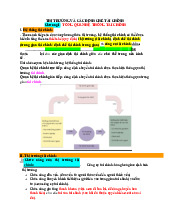 Tóm tắt lý thuyết trọng tâm - Môn Thị trường và các định chế tài chính - Đại Học Kinh Tế - Đại học Đà Nẵng
