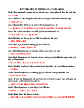 Đề thi bệnh sau thu hoạch - tài liệu tham khảo cho sinh viên | Môn Bảo vệ thực vật - Đại học Cần Thơ