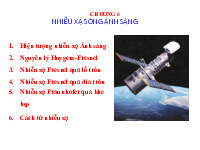 Bài giảng Chương 6: Nhiễu xạ sóng ánh sáng - Vật Lý đại cương | Trường Đại học Khoa học tự nhiên, Đại học Quốc gia Thành phố Hồ Chí Minh