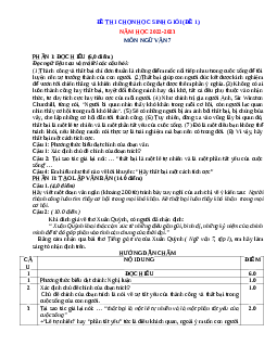 Bộ đề ôn thi học sinh giỏi Ngữ văn 7 năm 2022-2023 (có đáp án)