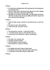 Câu hỏi ôn tập theo chương môn Kinh tế vi mô 1 | Học viện Tài chính