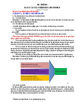 Lí thuyết môn Phân tích báo cáo tài chính doanh nghiệp | Học viện Công Nghệ Bưu Chính Viễn Thông