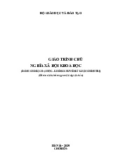 Giáo trình Môn Chủ nghĩa xã hội khoa học | Đại học Bách Khoa Hà Nội