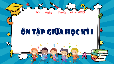 Bài giảng điện tử môn Lịch sử - Địa lý 4 | Ôn tập giữa HK1 | Cánh diều