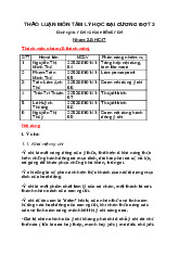 Đề cương môn Tâm lý học đại cương - Trường Đại học lao động -  xã hội.