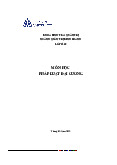 Báo cáo đề án môn học cuối học phân 1 môn luật và đạo đức kinh doanh - Tài liệu tham khảo | Đại học Hoa Sen