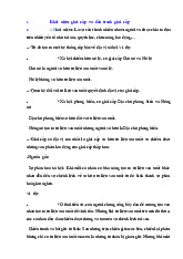 Khái niệm giai cấp và đấu tranh giai cấp - Đề cương môn triết hoc Mác – Lê Nin –Trường Đại học Hoa Sen