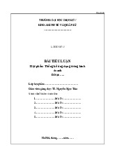 Hướng Dẫn Viết Tiểu Luận Tkudtkd: Thống Kê Ứng Dụng Trong Kinh Doanh | Đại học Điện lực