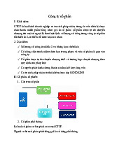 Lý thuyết về Công ty Cổ phần và Các loại Cổ phần trong Doanh Nghiệp