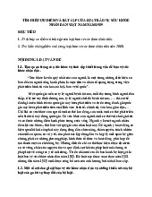 Tìm hiểu ưu điểm và bất cập của luật bảo vệ sức khỏe nhân dân Việt Nam năm 1989