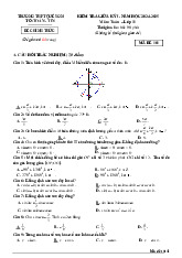Đề giữa kỳ 1 Toán 11 năm 2024 – 2025 trường THPT Quế Sơn – Quảng Nam