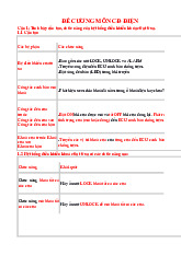 Đề cương Môn Điện | Trường Cao đẳng Công nghệ Thủ Đức