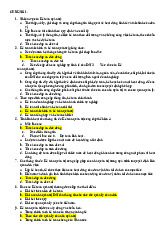 TOP câu hỏi trắc nghiệm chương 1 Môn Kế toán quản trị | Đại học Bách Khoa Hà Nội