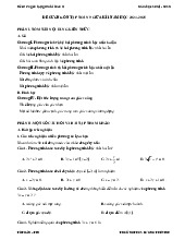 Đề cương giữa kì 1 Toán 9 năm 2024 – 2025 trường THCS Lương Thế Vinh – BR VT