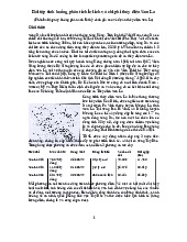 Bài tập tình huống phân tích lợi ích và chi phí thủy điện Sơn La môn Thống kê trong kinh tế và kinh doanh | Trường Đại học Kinh tế Quốc dân
