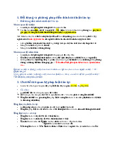 Đề cương môn Luật dân sự - Trường Đại học lao động -  xã hội.
