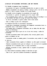 POM 12: Summary of Key Learning Outcomes in Organizational Communication môn Principles of Management | Trường Đại học Quốc tế, Đại học Quốc gia Thành phố Hồ Chí Minh
