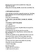 Tài liệu CSVHVN-Văn hoá tinh thần