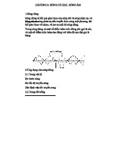 Sóng Dừng và Ứng Dụng Trong Vật Lý - CHƯƠNG 6: Sóng Cơ Học