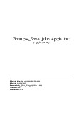 Group 4 Steve Jobs Apple Inc - Tài liệu tham khảo | Đại học Hoa Sen