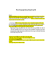 Bài tập: Phân tích thực trạng ngân hàng trung ương Mỹ | Tài chính tiền tệ