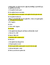 Đáp án Trắc Nghiệm Chương 4: Chủ nghĩa tư bản độc quyền | Kinh tế chính trị Mác - Lênin | Đại học Tôn Đức Thắng