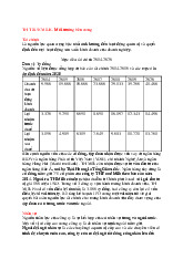 Môi trường bên trong TH True Milk | Trường Đại học Khoa học, Đại học Thái Nguyên