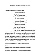 Phân tích bài thơ Hành quân giữa rừng xuân của Lê Anh Xuân | Ngữ văn 9 Chân Trời