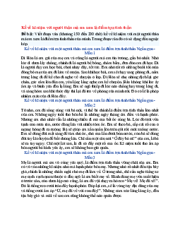Văn mẫu lớp 6 Chân trời sáng tạo bài Kể về kỉ niệm với người thân mà em xem là điểm tựa tinh thần